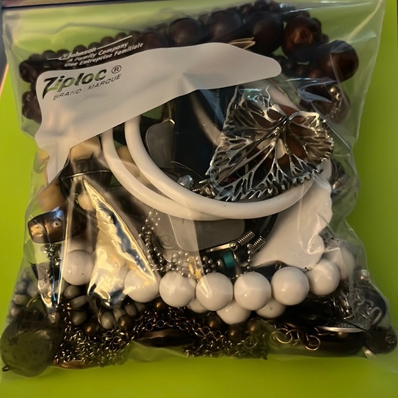 Jewelry - Craft bag of jewelry for repurposing